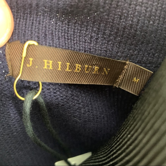 J. Hilburn Cashmere Blend Long Sleeve Sweater M - Picture 9 of 12